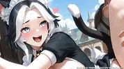 Juicy Catgirl Gets Fucked By A Huge Cock - Uncensored Hentai Porn Game : Isekai Waifu Overlord