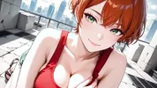 Lustful Red Haired Beauty Futuristic Subway Multiple Passionate Creampies