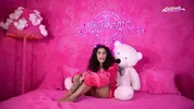 Hot Brazilian brunette strips and masturbates