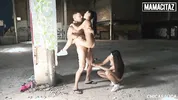 Mamacitaz - Apolonia Lapiedra & Alexa Tomas - Wild Ffm Threesome in Public With Two Horny Spanish Babes