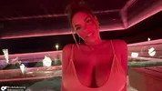 Hot Aussie with huge natural tits picks up a guy in the sauna - Alanna Pow & Nicholas Ferres