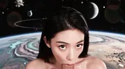 ourdream | Sexy Asian Girl Takes You Through Hyperspace