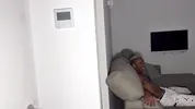 Angie Lynx fucks a big black cock and records for her husband while she fucks him
