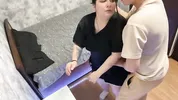 My girlfriend came angry and fucked my pussy first and then gave it to me in the mouth roughly