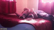*LOUD MOANS* creampie cowgirl goth petite