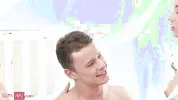 Katrin Tequila & Verona Sky - Best FFM with hardcore butt sex