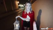 NastyClub - Busty French Jade J'adore Stripped Down by Wizard with Magic Wand!