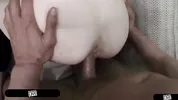 Tiny Spinner Melody Rides Matt’s Huge Cock To Orgasm!