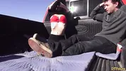 Angel Smalls Cums Hard and Takes His Load in Her Mouth