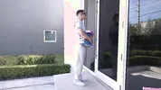 Violet Myers and Raissa Bellini Seduce a Young Door to Door Salesman Johnny Love