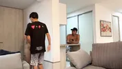 Mi cuckold husband does not know that his best friend fucks me very rich secretly from him.