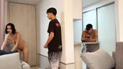 Mi cuckold husband does not know that his best friend fucks me very rich secretly from him.
