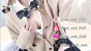 ［Japanese］Homemade video of creampie sex with busty asian babe.pov/butt/amature