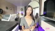 18yo neighbor very nervous but she swallows all my cum