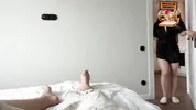"Wake Up It's Time to Get Up" - Hot Stepmom With Big Ass And Big Tits Knows How To Wake Up Her Stepson