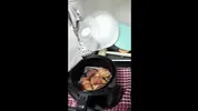 I had a huge fuck with my bodybuilder stepmom after coming home from work.