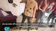 A game of darts that ends in a 6-person orgy, with everyone swapping partners