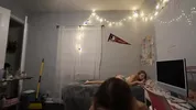 My College Roommate REFUSED to Have Sex Somewhere Else..... So We Had a Threesome!!