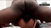Petite Latina receives a huge BBC cock up her ass for the first time.