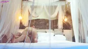 Authentic Couple's Passionate Encounter - Deep French Kissing and Romantic Missionary Sex