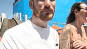 Day out at the funfair. Tits exposed on ride/accidental public nip slip