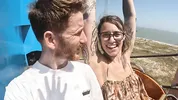 Day out at the funfair. Tits exposed on ride/accidental public nip slip