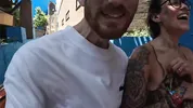 Day out at the funfair. Tits exposed on ride/accidental public nip slip