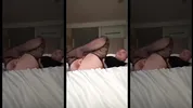 fucked myself for hours in the hotel