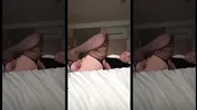 fucked myself for hours in the hotel