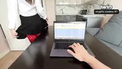I Came to My Boss's House so He Wouldn't Fire Me and Got Cum in My Pussy