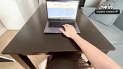 I Came to My Boss's House so He Wouldn't Fire Me and Got Cum in My Pussy