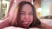 Cute Petite Baisie Looks Barely Legal in Heels - Kissing, Pussy Eating, Rides Huge Cock, Deepthroat & Rough Doggy