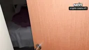 My new stepdaughter in tight pajamas always leaves her bedroom door open