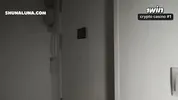 The married landlady gratefully accepted cum on her tits.