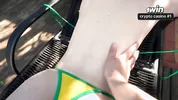 What?! Stepsister Persuades Me to Fuck Her by the Pool