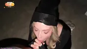 Big Tits Blonde Caught Stealing… “Hands Up” Turns Into “Knees Down”