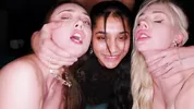 Three Submissive Sluts Can't Stop Squirting at the Couples' Orgy - Yasmina, Catherine, and Angie