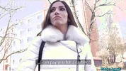 Public Agent - sinking my cock into this beautiful French babes silk pussy