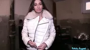 Public Agent - sinking my cock into this beautiful French babes silk pussy