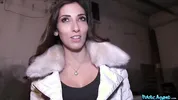 Public Agent - sinking my cock into this beautiful French babes silk pussy