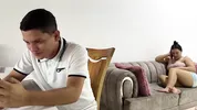 chubby girl rejected by her boyfriend, hot stepbrother makes me scream with pleasure until I forget everything with his rich semen.