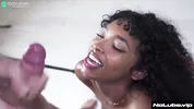 Blacked Raw - Ebony Babe Fucked Hard By White Dick