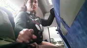 A woman saw an exhibitionist's Dick on the Bus. REACTION