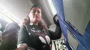 A woman saw an exhibitionist's Dick on the Bus. REACTION