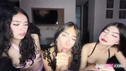 I love sucking dick with my two best friends and getting fucked doggy style.