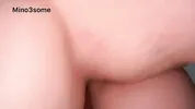 جلوی دوست‌دخترم یکی دیگه رو گرفتم و آبم ریخت تو کصش / Cum in Her Pussy While GF Watches / MINO3SOME