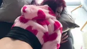POV: You look to the side and your stepsister is masturbating like hell in front of you