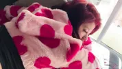 POV: You look to the side and your stepsister is masturbating like hell in front of you