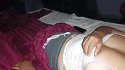 After the party my daughter-in-law comes to my room to fuck.