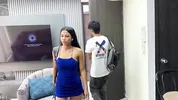 I share a hotel room with my Latina stepsister and I fuck her huge ass, I come in her delicious pussy. Homemade sex with Erickandzoe